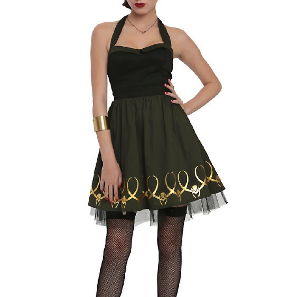 Her Universe Loki pinup dress